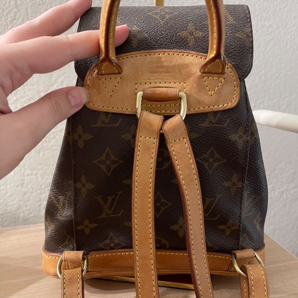 Auth vintage Louis Vuitton Montsouris mini backpack - Picture 9 of 12